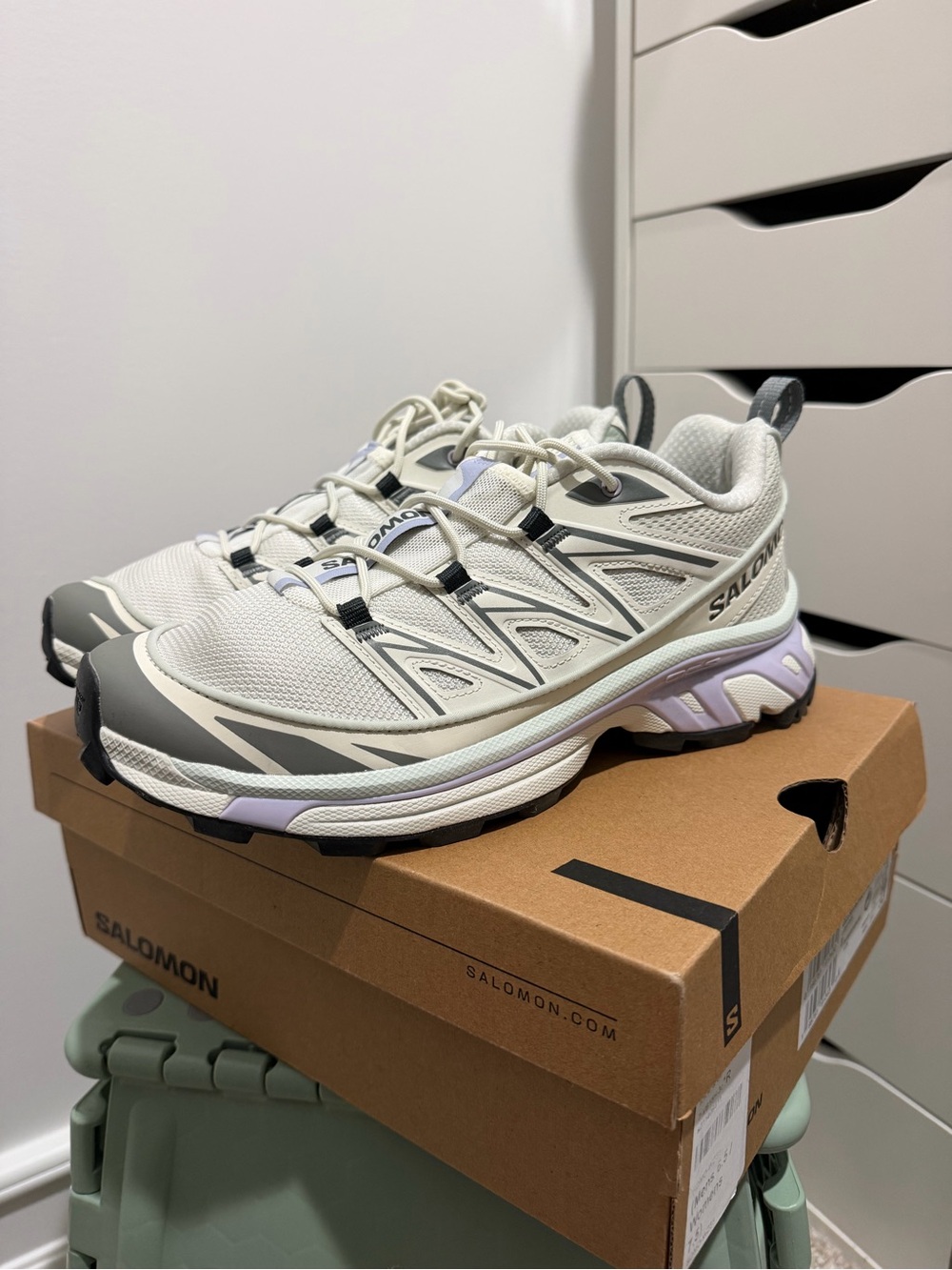 Salomon Women's Sneakers XT-6 Expanse in Olive Ice Sedona Sage